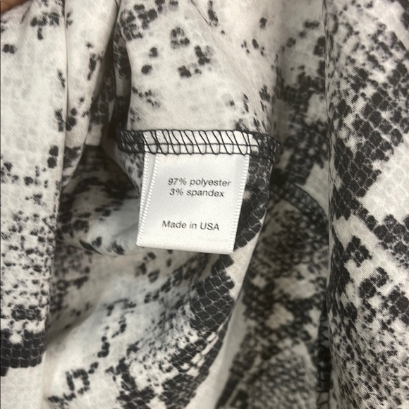 PINK Victoria's Secret Black and White Maxi Skirt Size XS Waist 13” NWT - Picture 6 of 6